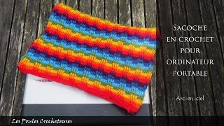 Sacoche en crochet pour ordinateur portable [upl. by Ened]