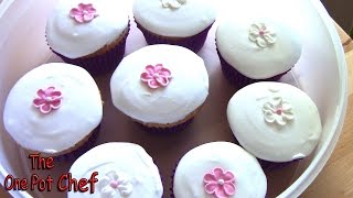 Royal Icing for Cupcakes  One Pot Chef [upl. by Faden311]