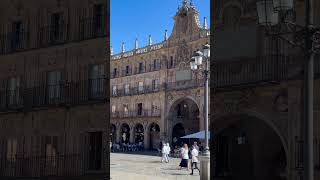 The most beautiful square in Spain Plaza Mayor de Salamanca [upl. by Oguh994]