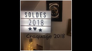 Mes Soldes 2018 Sephora HampM Camaieu Zodio [upl. by Jegger746]