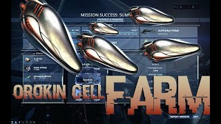 Warframe Orokin Cell Farm 2019 Update 10 Orokin Cells Per 15 min or less [upl. by Airbma]