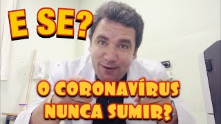 E SE O CORONAVÍRUS NUNCA SUMIR [upl. by Namyh]