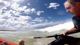 GoPro  Wrist Mount  WaveMaster WaveSki  13th Beach Australia [upl. by Babcock]