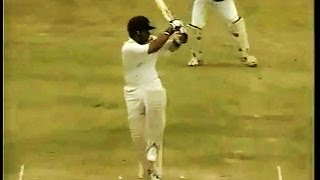 HQSachin Tendulkar 92 rips apart West Indies  Barbados 1997 [upl. by Ambie]