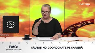 HOROSCOP 1521 IULIE 2024 ZODIA RAC Cariera își caută noi coordonate de bine [upl. by Adin678]