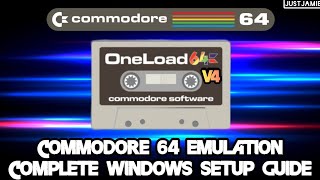 Latest Setup Below C64 OneLoad64  Download Link oneload64 c64 emulator [upl. by Yeldahc]