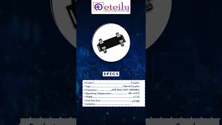 Details of Hybrid Coupler with Mini Din Connector Low PIM 698 3800MHz 2 in 2 out Available at Eteily [upl. by Eessac]