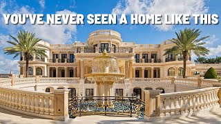 THE MOST LUXURY MEGA MANSION WEVE EVER FILMED [upl. by Swaine]