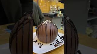 Chocolate Bomb Recipe  How to Make Chocolate Bomb  The Chocolate Room  Street Food shorts [upl. by Ever]