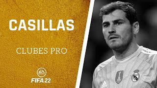 ⚽ FIFA 22  Cómo hacer a CASILLAS en CLUBES PRO ✔️ [upl. by Eiramenna304]