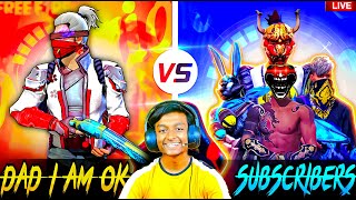 🌿FREE FIRE LIVE🌿PLAYING 1 VS 6 KHATARNAK😎CUSTOM ROOM GAME PLAY 🎮🎯 ON LIVE  GARENA FREE FIRE [upl. by Arri]