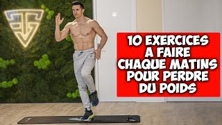 10 exercices à faire chaque matin pour perdre du poids [upl. by Hamilah832]