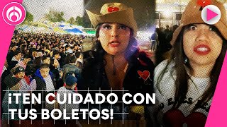 Caos en el concierto de Bad Bunny en CDMX boletos clonados y cancelados por Ticketmaster [upl. by Ignatz]