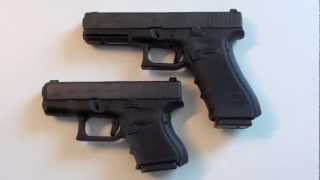 Glock 26 Gen 4 vs Glock 17 Gen 4 [upl. by Nospmis]