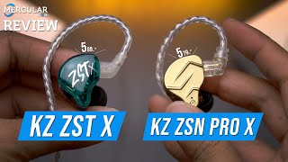 เปรียบเทียบ 2 หูฟัง InEar Monitor จาก KZ ทีคุ้มที่สุด ZST X VS ZSN PRO X [upl. by Edita]