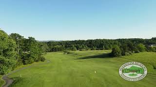 Massanutten Resort Woodstone Meadows Hole 3 Aerial View [upl. by Lorak]