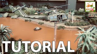 How to Make Vietnam Wargaming Terrain [upl. by Tiram]