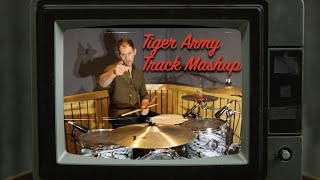 Rockabilly Drum Mashup Tiger Army [upl. by Elak4]