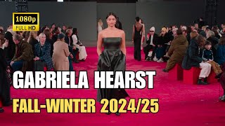 Défilé GABRIELA HEARST 🍂  AutomneHiver 20242025  New York Fashion Week 🗽 [upl. by Arama]