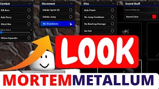 Mortem Metallum Script  Aimbot Hitbox Expander  Mortem Metallum Script [upl. by Daryl734]