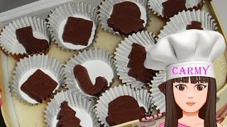 Ricetta cioccolatini ripieni al caramello molto semplice [upl. by Ylram]