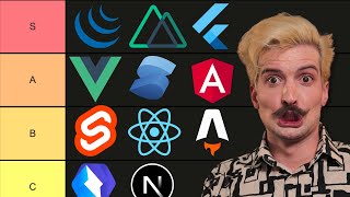 JavaScript Framework Tier List [upl. by Catt]