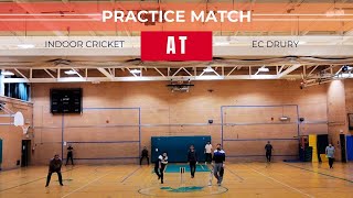 Indoor Cricket Practice at EC Drury on Dec 23 P2 [upl. by Herman]