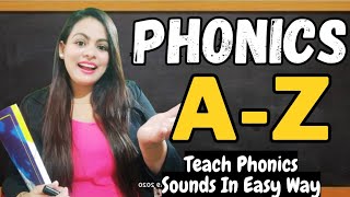 HOW TO TEACH PHONICS TO YOUR CHILDREN THE FUN WAY  The Sounds of Alphabet [upl. by Gonyea]