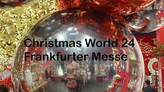 Wahnsinn Weihnachten  Die Messe Christmasworld in Frankfurt Januar 2024 [upl. by Herrle]