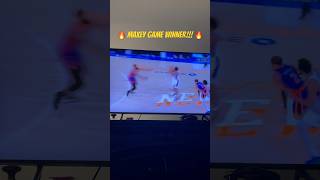 🔥MAXEY GAME WINNER🔥 76ers nbaplayoffs nbaplayoffs tyresemaxey philadelphia76ers nba nba2k [upl. by Tuppeny897]