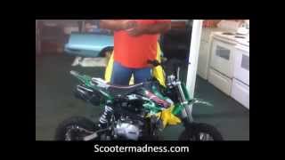 SSR 110cc Manual Pit Bike WalkAround and Review [upl. by Jonas402]