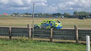 Evesham Autograss Club LClass 2 and 4 Final 8th September 2024 [upl. by Zetnauq668]