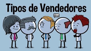 Tipos de vendedores  Casi Creativo [upl. by Bucky839]