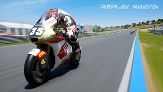 เกม MotoGP 24  Moto2 Full Replay  เจ้าก้อง สมเกียรติ จันทรา  สนาม Circuito de Jerez  Ángel Nieto [upl. by Chaing]