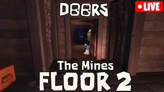 🔴 Roblox Live 🔴  Doors Floor 2  Playing with Viewers  Beating Floor 2  Friending Everyone [upl. by Eedahs]