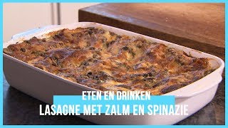 Hoe maak je lasagne met zalm en spinazie [upl. by Niessuh]