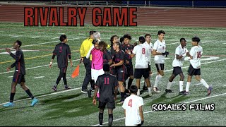 Battle of the Boulevard  Crawford vs Hoover High Boys Soccer [upl. by Hazen]