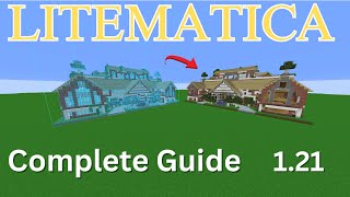 How to use Schematics in 121 update of Minecraft [upl. by Marquita490]