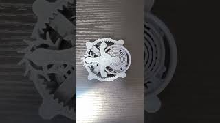 3D Printed Tourbillon [upl. by Yhtomit]