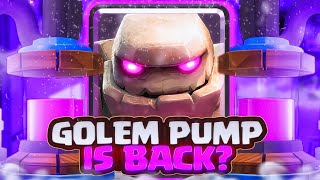 97 WIN RATE WITH BEST GOLEM PUMP BEATDOWN DECK  GOLEM IS BACK [upl. by Rosco]