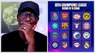 LIGUE DES CHAMPIONS TIRAGE AU SORT 8ie  CHAMPIONS LEAGUE DRAW [upl. by Martinelli]