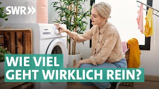 Waschmaschinen Verwirrung um Fassungsvermögen und Energieeffizienz  Marktcheck SWR [upl. by Birecree]