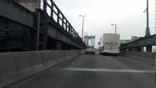 Manhattan Bridge eastbound Upper Level [upl. by Pompea990]