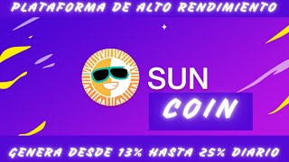 SunCoin Cuantificacion Pagando desde 13 a 25 diario  Como Ganar USDT 2024 usdt tether [upl. by Ecidnak]