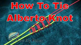 Alberto Knot Animation  How To Tie Alberto Knot [upl. by Hartwell]