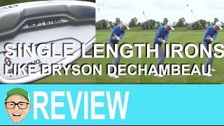 Single Length Irons Like Bryson Dechambeau [upl. by Elrae]