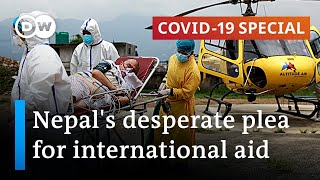 Nepal runs out of hospital beds oxygen vaccines  COVID19 Special [upl. by Sidras]