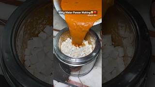 Bulk Making Of Matar Paneer🤤🥰youtubeshorts trending viralvideo paneer streetfood [upl. by Ontina]