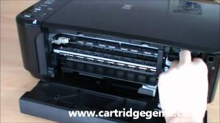 Canon Pixma MG2150  How to replace printer ink cartridges [upl. by Alor]