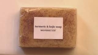 Turmeric amp Kojic Soap Review [upl. by Nwahsel]